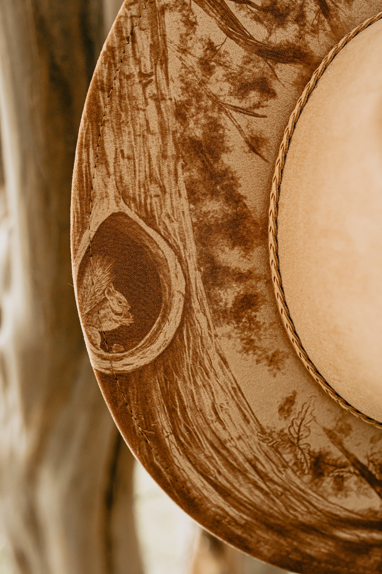 Treetops - Wide Brim Hat Design - SVG File ONLY
