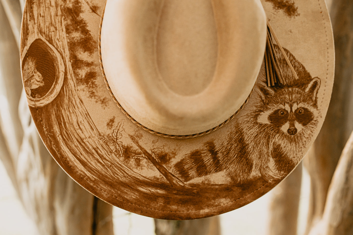Treetops - Wide Brim Hat Design - SVG File ONLY