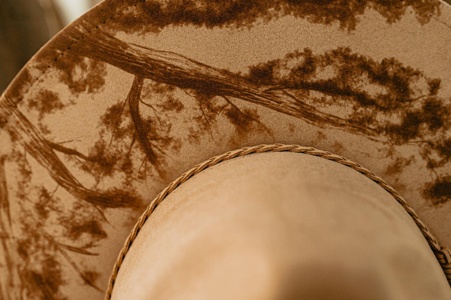 Treetops - Wide Brim Hat Design - SVG File ONLY