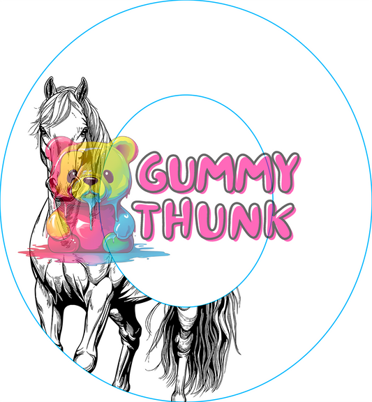 Horse Hat Wide Brim Template for Burning - SVG and PNG Files