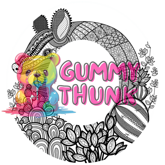 Armadillo Roundup - Wide Brim Hat Template for Burning - SVG and PNG Files